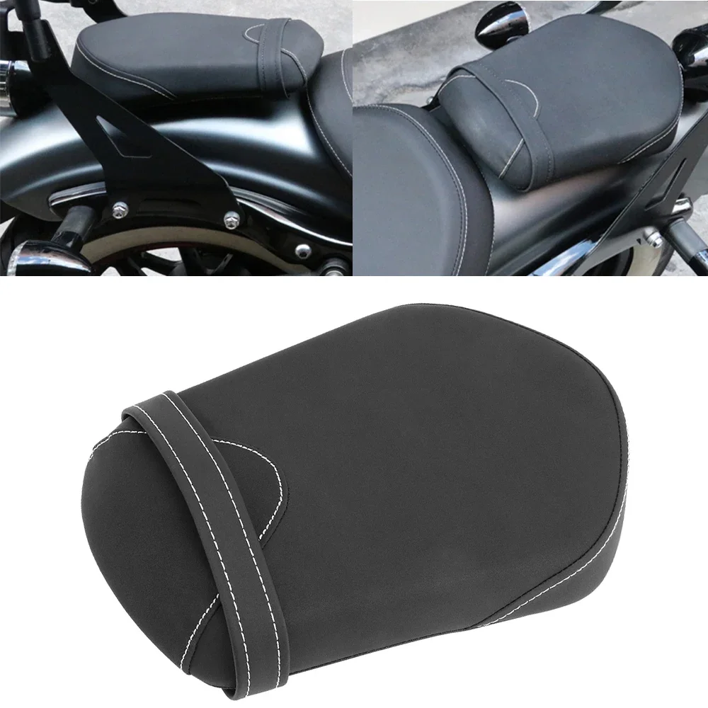 Motor Rear Passenger Seat Cushion For Yamaha Bolt XV950 XV 950 R-Spec 2013-2019 Motorcycle Accessories Pillion PU Leather Pad