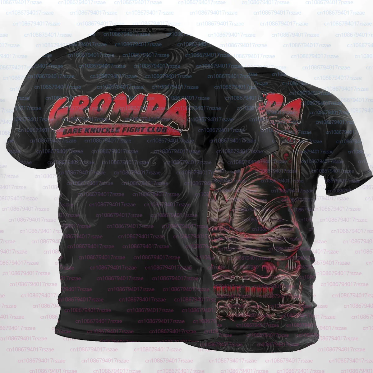 GROMDA Battle Boxing Game Team Jersey Men MMA Play Fighting Short Sleeve T-shirts Fans Summer 3D Print Breathable Sportwear - Image 5