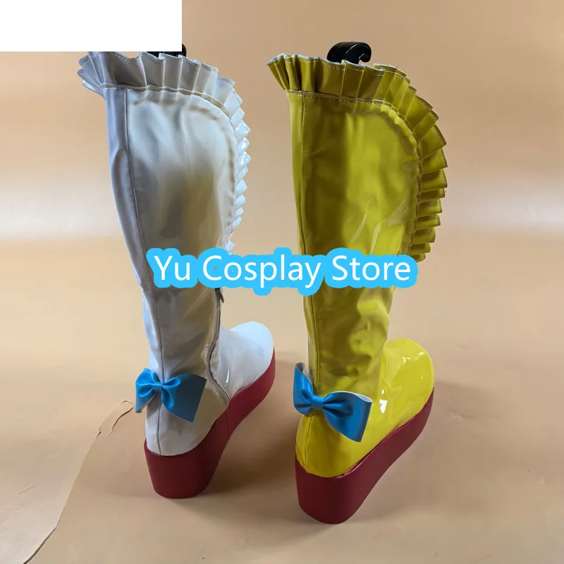 Yu CosplayUma Musume Kobayashi Teio Scarpe Cosplay - Stivali da performance di convenzione animeGioco Anime Party Halloween Chritmas