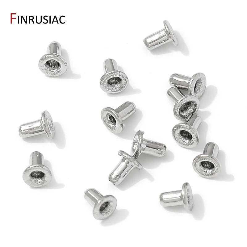 30PCS 14/18K Gold Überzogene Messing Perlen Stecker Perle Loch Stecker Kappen Für DIY Handgemachte Armband schmuck Machen Zubehör – Detail 19