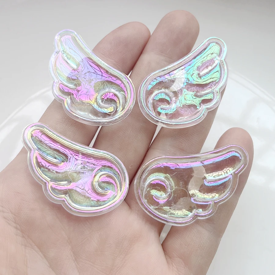 41*25mm Beautiful Merman Wings Crystal Rhinestone diy jewelry making hairpin decorative accessories 6pcs/lot