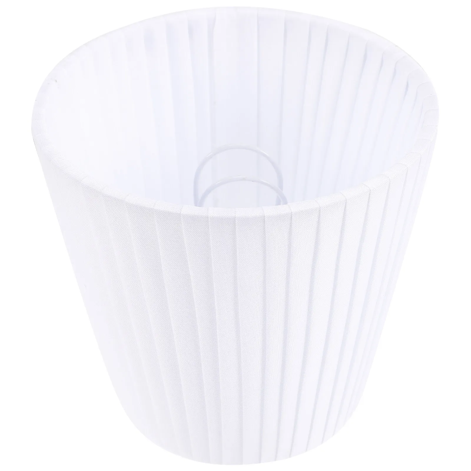 Clip-on Foldable Fabric Lamp Shade for Table Lamps – Lightweight, Soft Non-Dazzling Light, Drum Style