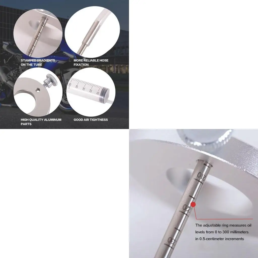 Adjustable Fork Oil Level Change And Spring Compression Tool For Motorcycles
