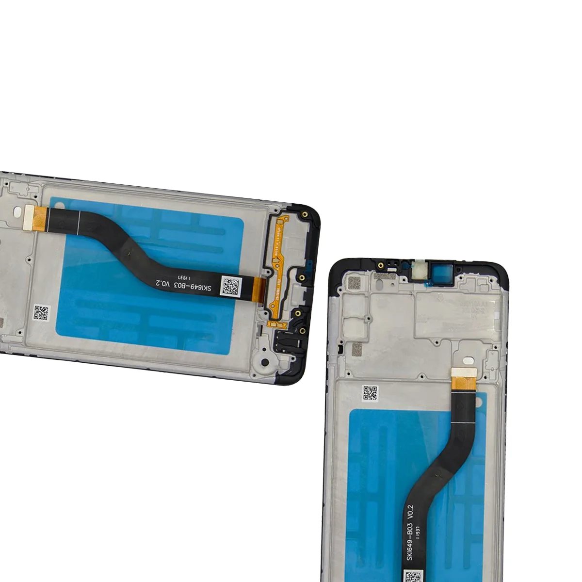 جديد IPS LCD لسامسونج غالاكسي A20s LCD تعمل باللمس 6.5 "عرض محول الأرقام الجمعية مع شاشة عرض الإطار أجزاء الجمعية LCD