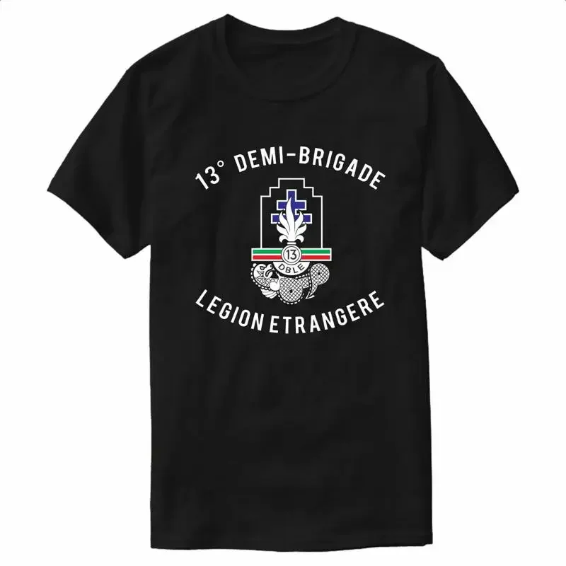 French Foreign Legion 13e DBLE Demi Brigade T Shirt 100 Cotton O Neck Summer Sh