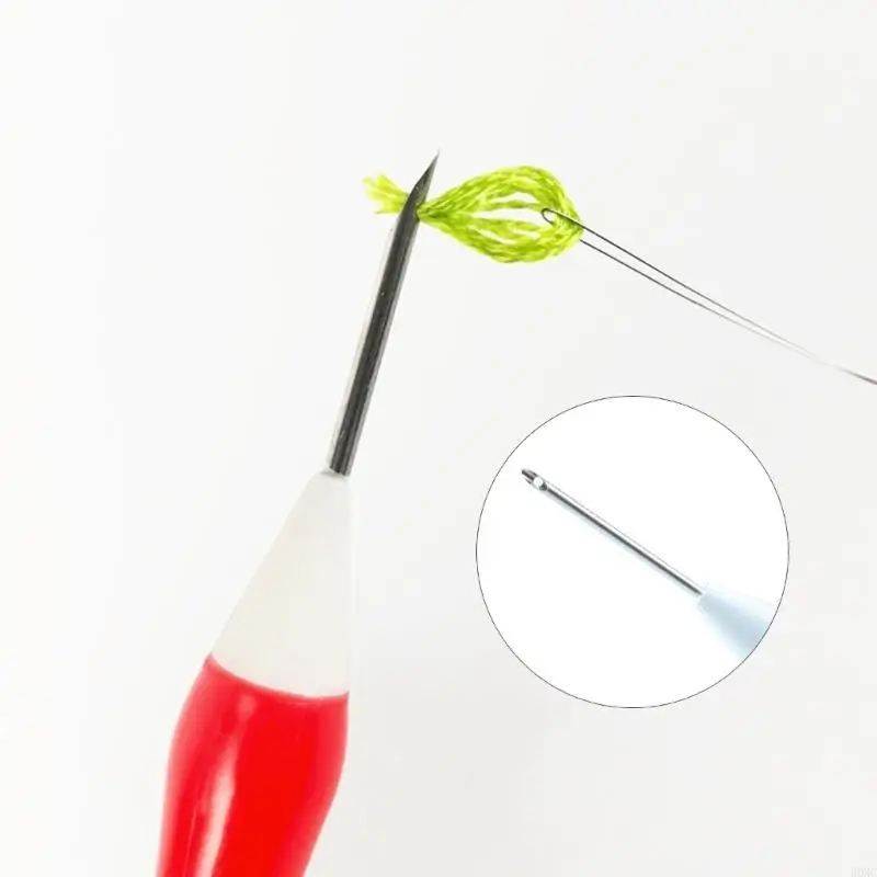 H0xc Nadel Ruggarn Nadel Tragbares Stickstrick -Stickwerkzeug