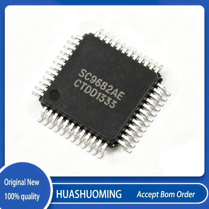 5Pcs/Lot   SC9682AE  SC9682  QFP-48