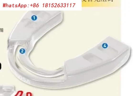 BC TMJ/TMD وسادة الفك ليلا ونهارا جهاز اضطراب مؤقت انحراف الفك المحدود وفتح الفم مم
