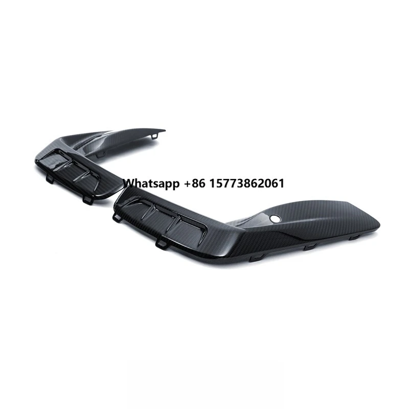 Carbon Fiber Parts Front Upper Valences Canards for M8 F91 F92 F93