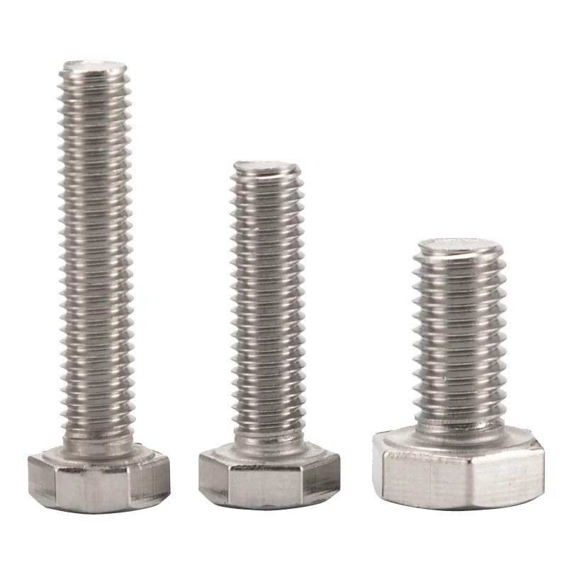 

5/10pcs 304 Stainless Steel Hex Head Screws M6 M8 M10 Hexagon Hex Socket Cap Allen Head Bolt Screw Length 20-60mm