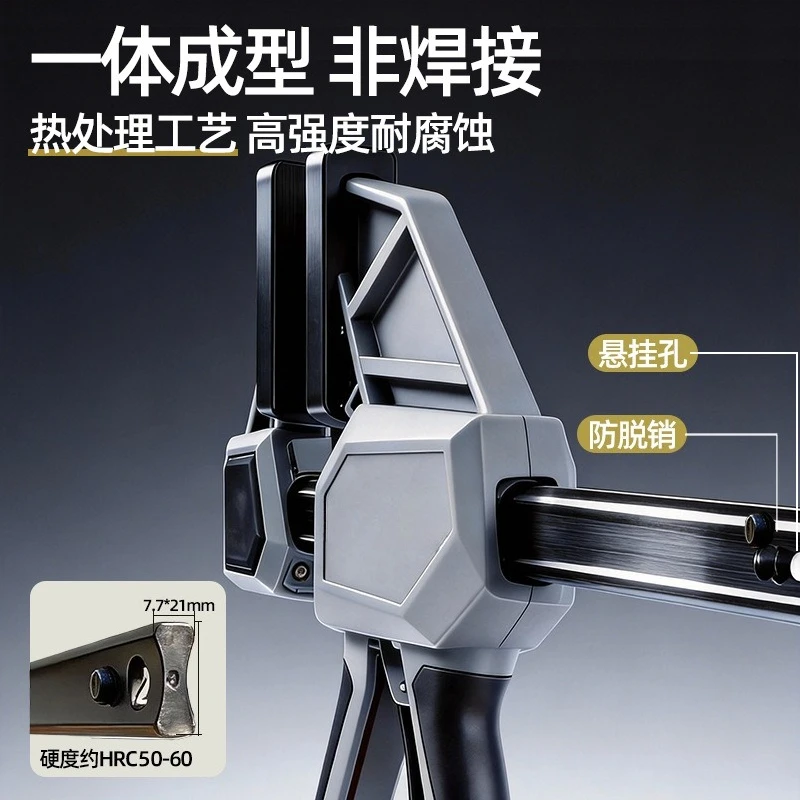 150Kg medium quick clamping woodworking fixture industrial grade one-handed quick clamping clamp