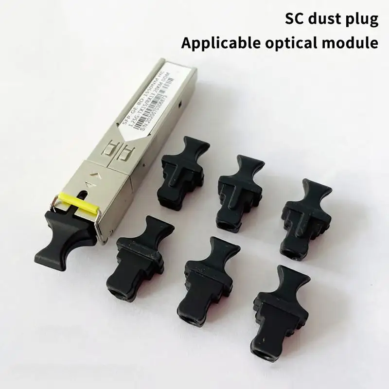 10pcs/30pcs Dust Cap For EPON/GOPN Module Adapter Plug Protective Cover For Fiber Modem Soft Silicone