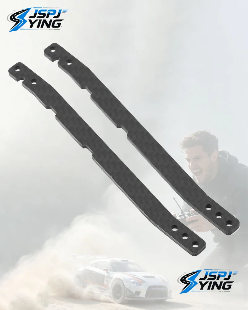 AS96 Carbon Fiber Upgrade Lower Deck Plate Kit for LEILALUO RC Car Chassis Bottom Plate OP Upgrade Parts Accessories