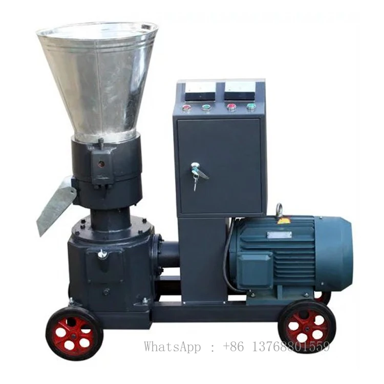 Electric Motor In Stock Multi Functional Feed Pelletizing Machine Diesel Pellet Maker Mill For Wood Sawdust