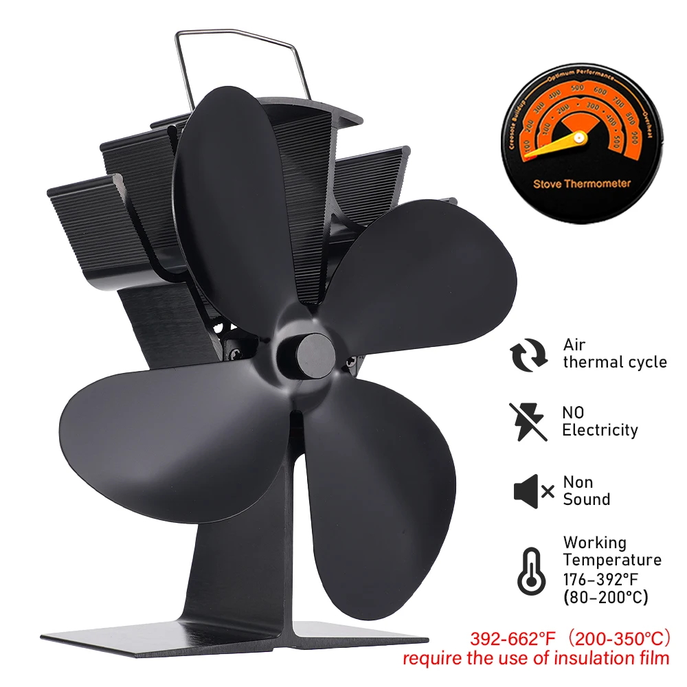 Thumbnail 2 - #4 Compare Wood Stove Fans Before You Buy