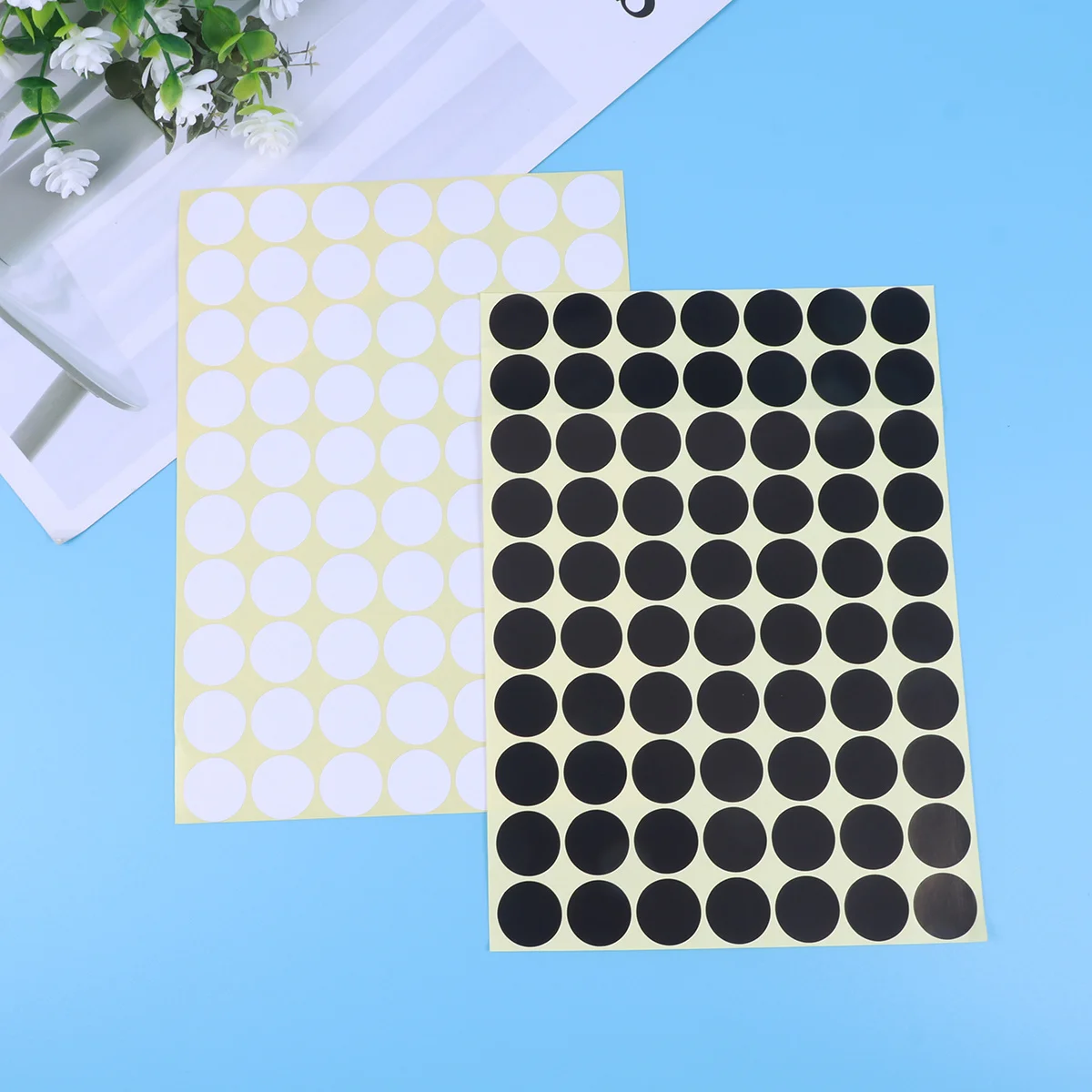 

30 Sheets Color Coding Circle Dot Labels Self Adhesive Removable Small Sticker Paper for Classroom Yard Sale Calendar Planner