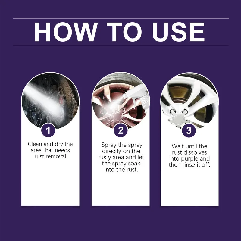 مزيل مسحوق الحديد طلاء السيارات إزالة الصدأ السطحي تلميع صيانة تجديد طلاء السيارات مزيل الحديد الصدأ #3