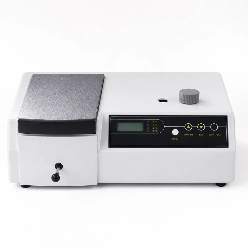 721 Visible Spectrophotometer · 340-1000nm Wavelength · 4nm Bandwidth · Laboratory Spectrometer Equipment for Chemical Analysis