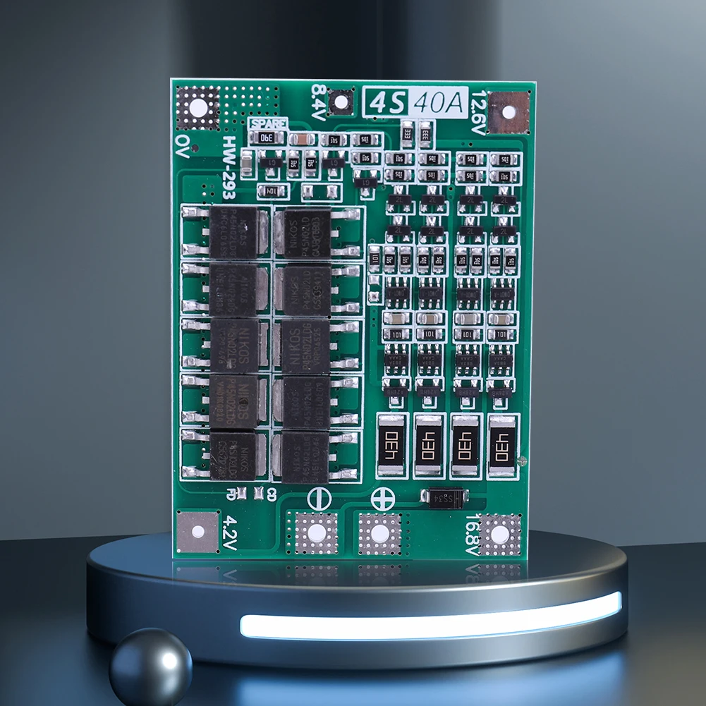 Board Module 3S/4S 5A 10A 20A 25A 40A 60A Li-ion Lithium Battery Charger Module 18650 BMS for Drill Motor