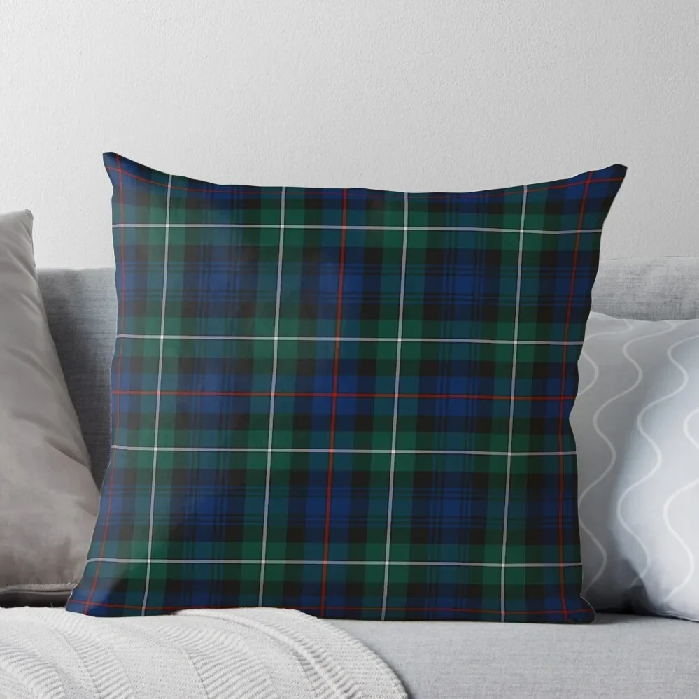 

Clan Mackenzie Tartan Throw Pillow Plaid Sofa pillow cover christmas Pillow Covers Decorative