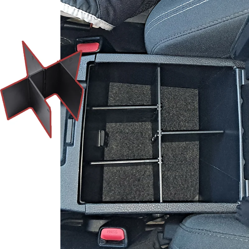 

Car Glove Box Interval Storage Box For Toyota Tacoma 2016 2017 2018 2019 2020 2021 2022 2023 Accessories Co-Pilot Storage Box