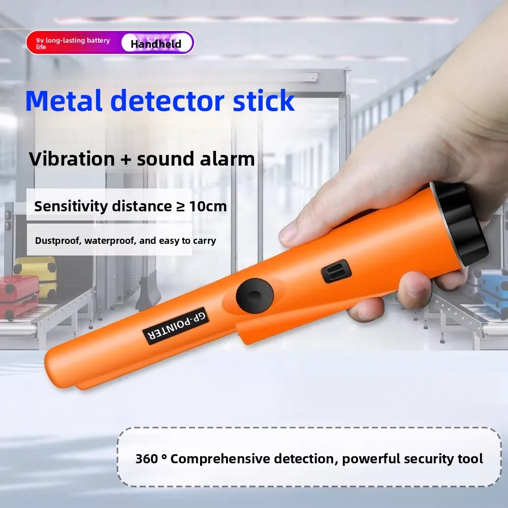 Metal Detector Pinpointer, Waterproof Portable Wand for Accurate Nail and Wire Detection Behind Walls