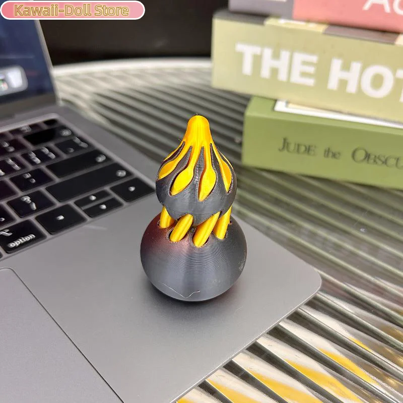 3D プリントひょうたんおもちゃアクティビティギアボールストレスと不安を軽減柔軟なそわそわおもちゃクリエイティブ指先スピナー子供大人のため