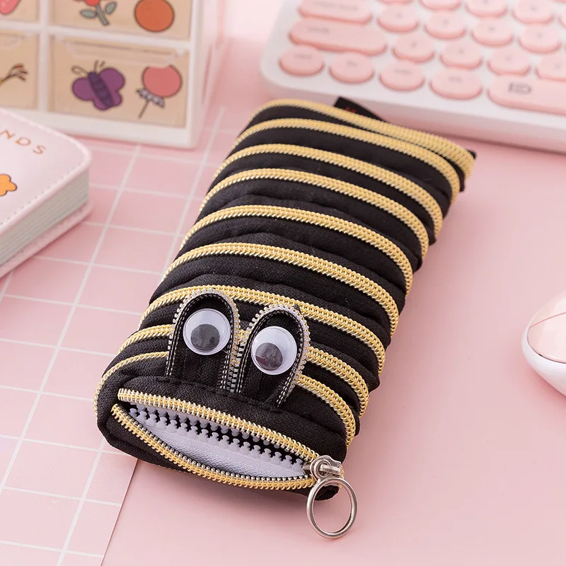 Nieuwe Etui Handheld Potlood Pouch Multi-Slot Pen Zak Briefpapier Opslag Voor Kinderen Tiener Student College Kantoor Volwassenen