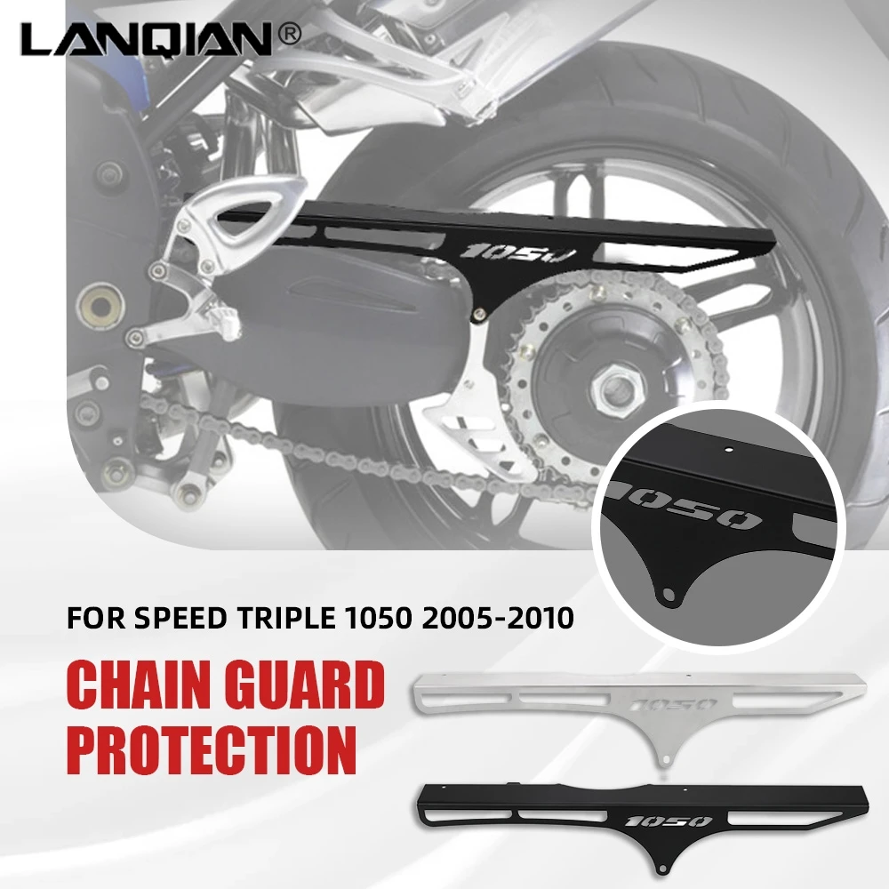 FOR Speed Triple 1050 Chain Guide Pulley Chains Stabilizer Chainring Protector Guard chain guard 2005-20006-2007-2008-2009-2010