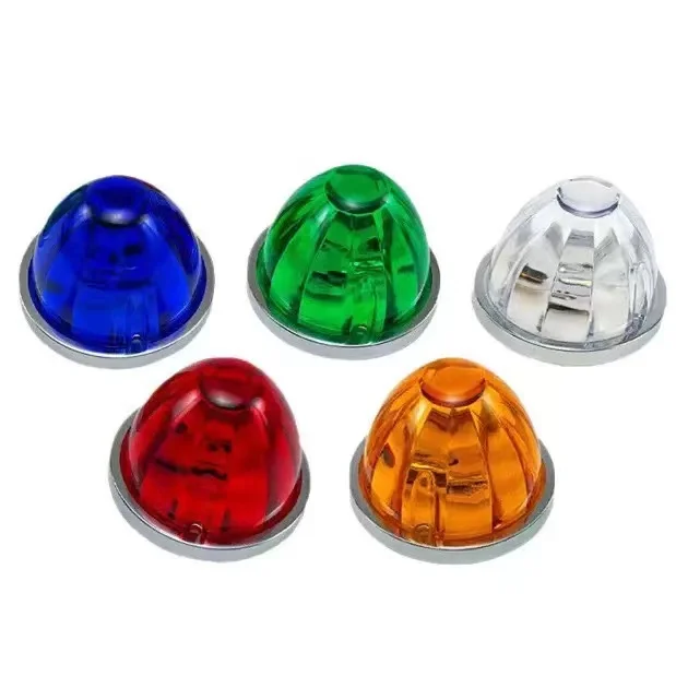 2PCS Motorhome Side Marker Lights, 12V/24V Waterproof LED Clearance System for RV Overland Vehicles, Full Lighting Solution