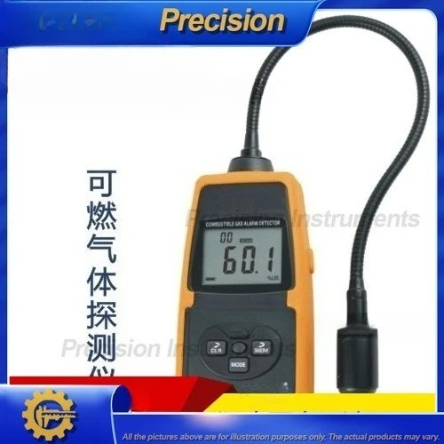 Gas Leak Detector SPD203 Methane Gas Monitor 0-10000ppm Range Natural Gas Detector for Home Safety Carbon Monoxide Alarm