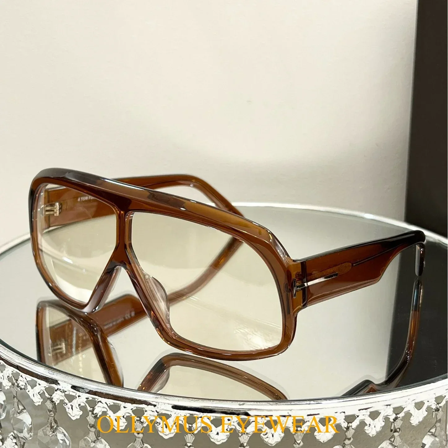 

Original Street Popular Concave Shootin Outdoor DesignerLarge Frame Shows The Face Small FT0965 ShaUV Protection Sunglasses