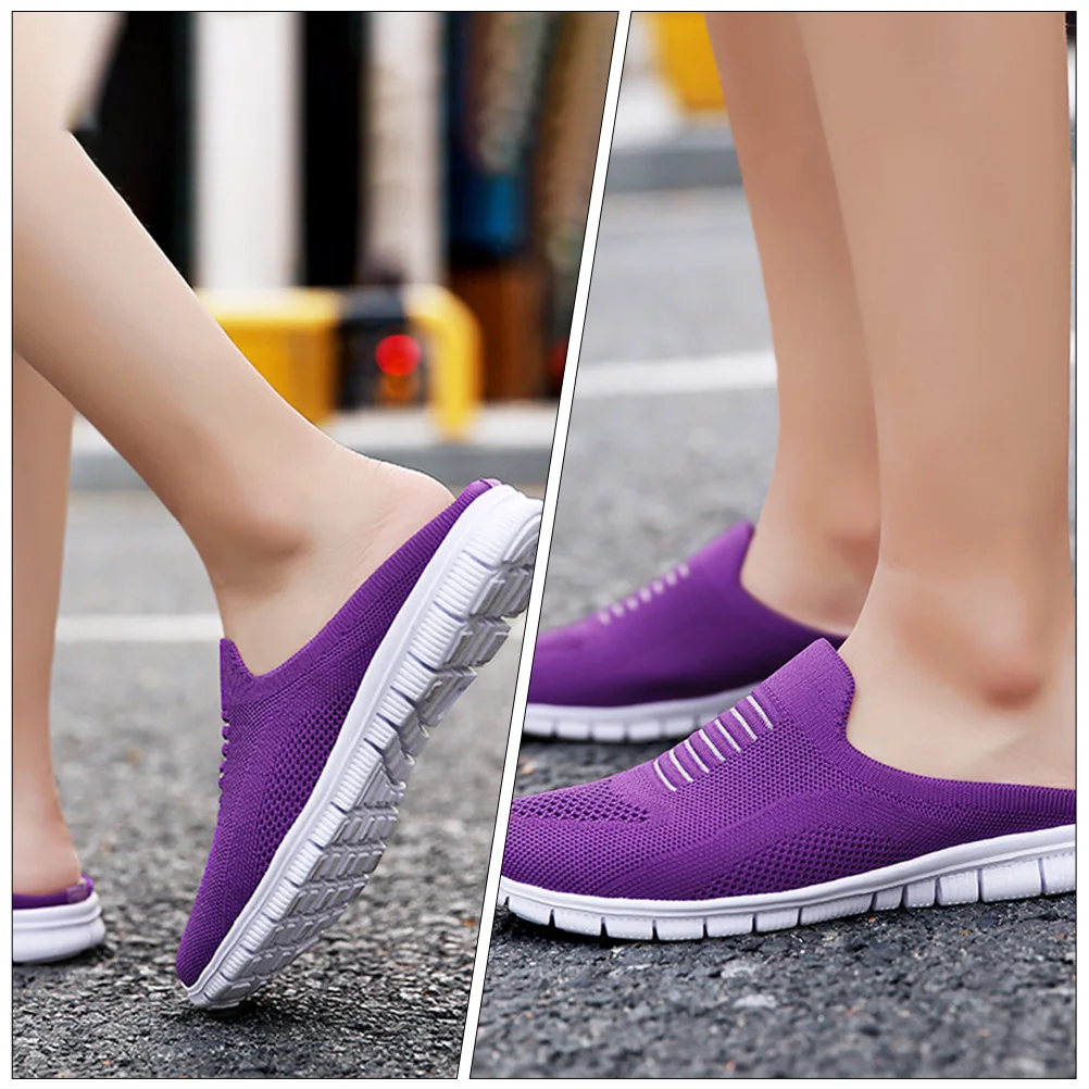 

Heelless Casual Shoes Women No Shoelace Fashion Travel Work Daily Outdoors Flat Sole EVA Material Woman