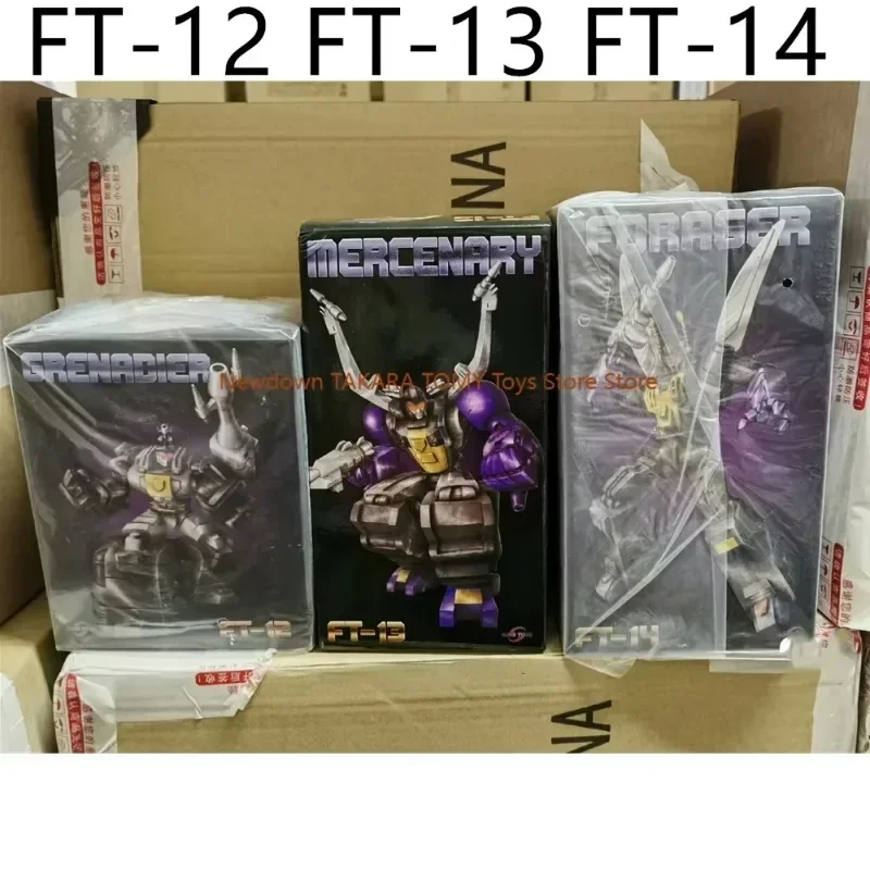 【IN STOCK】Transformation FansToys FT FT-12 FT-13 FT-14 Insecticon Kickback SHRAPNEL Bombshell Mp Ratio Action Figure Robot