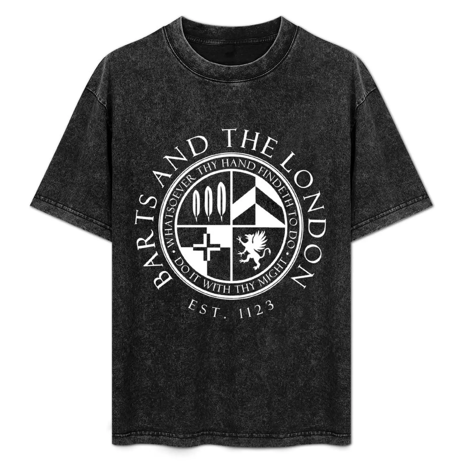 

Barts and The London Crest+ T-Shirt Comfortable Basic Crew Neck Tee