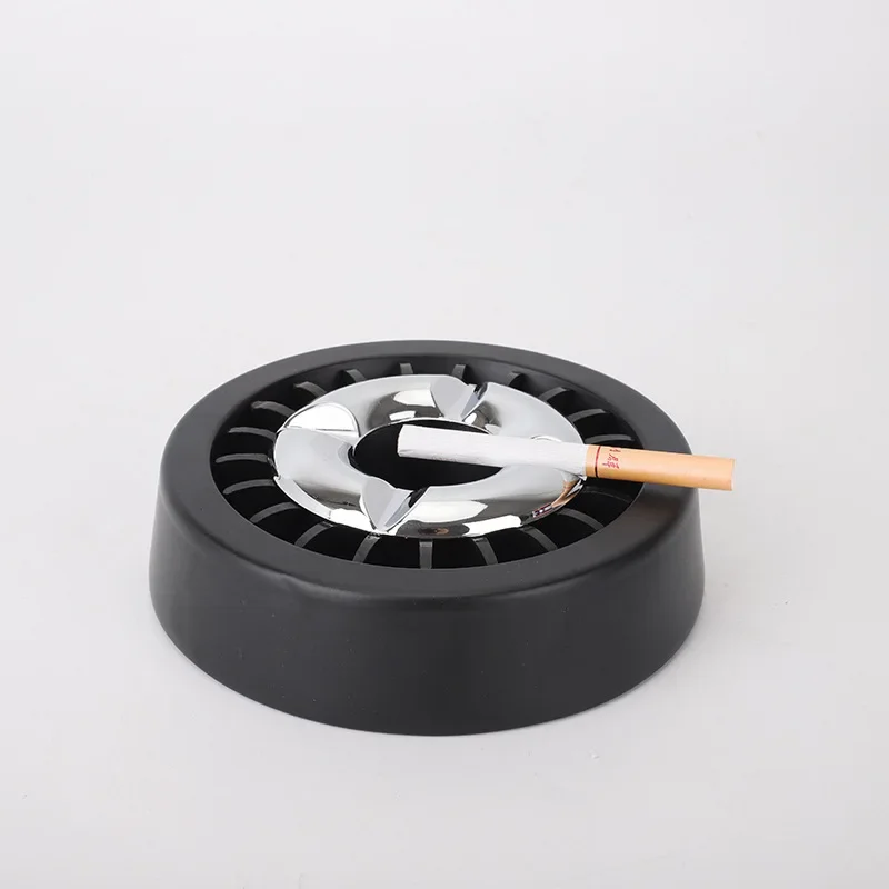 

Desktop Ashtray with Cigarette Stand Creative Office Ashtray Round Ash Tray For Extinguish Smoke