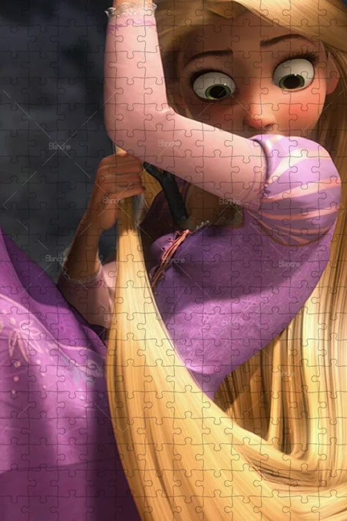 Cartoon Film Tangled Disney Prinzessin Rapunzel Stills 1000PCS Puzzles Papier Jigsaw Puzzle Spiel Für Mädchen Kinder Erwachsene Freund Geschenk