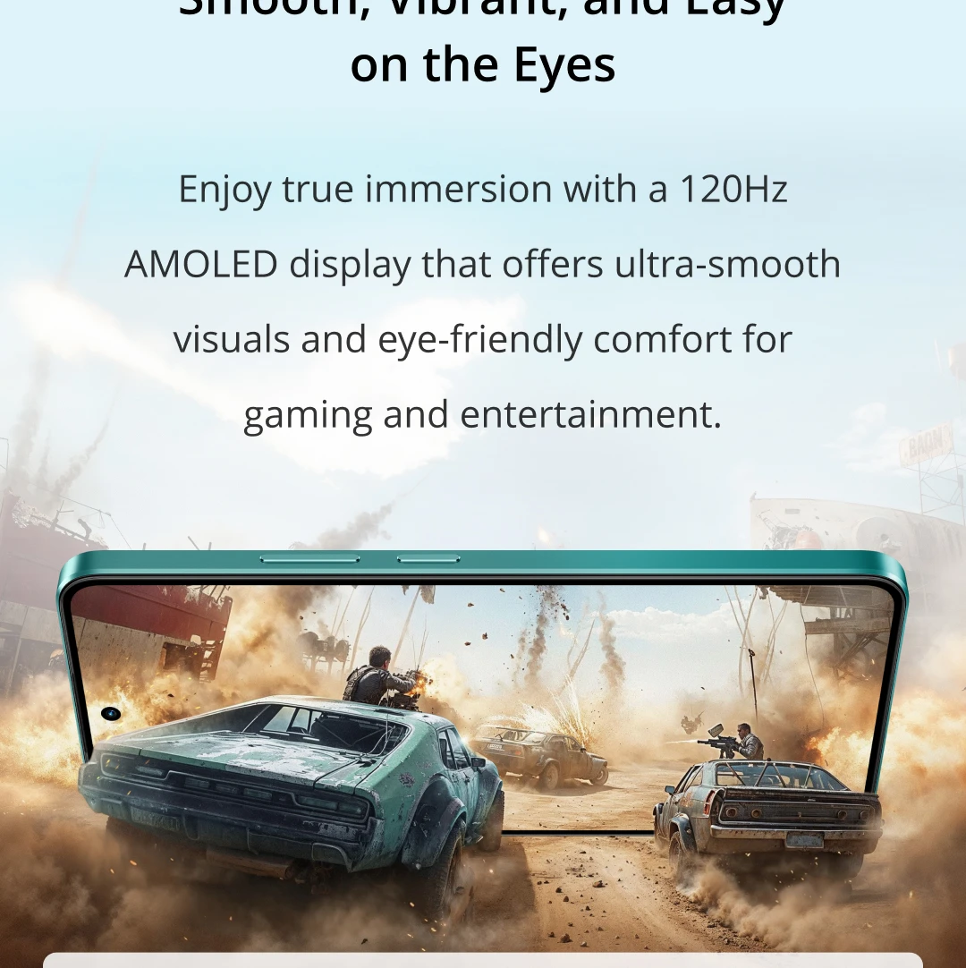 Global Version realme P3 5G Smartphone NFC Snapdragon® 6 Gen 4 Chipset 5260mAh Battery 45W Charge 6.67" 120Hz AMOLED Display