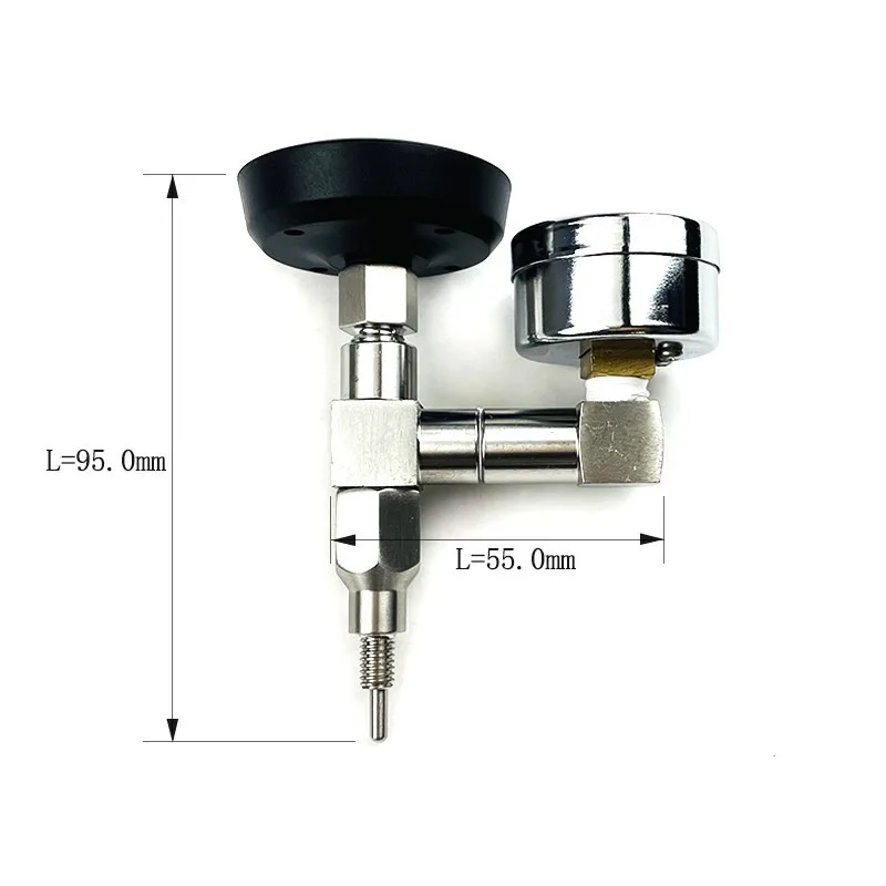E61 Espresso Machine Upgrade Kit with Pressure Gauge & Thermometer, Dual Display for Real-Time Temperature and Pressure