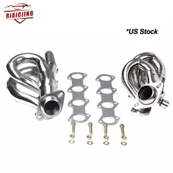 New Shorty Manifold Headers kit For 1997-2003 Ford F-150 4.6L V8 Stainless Steel Car Engine Parts Exhaust Air System