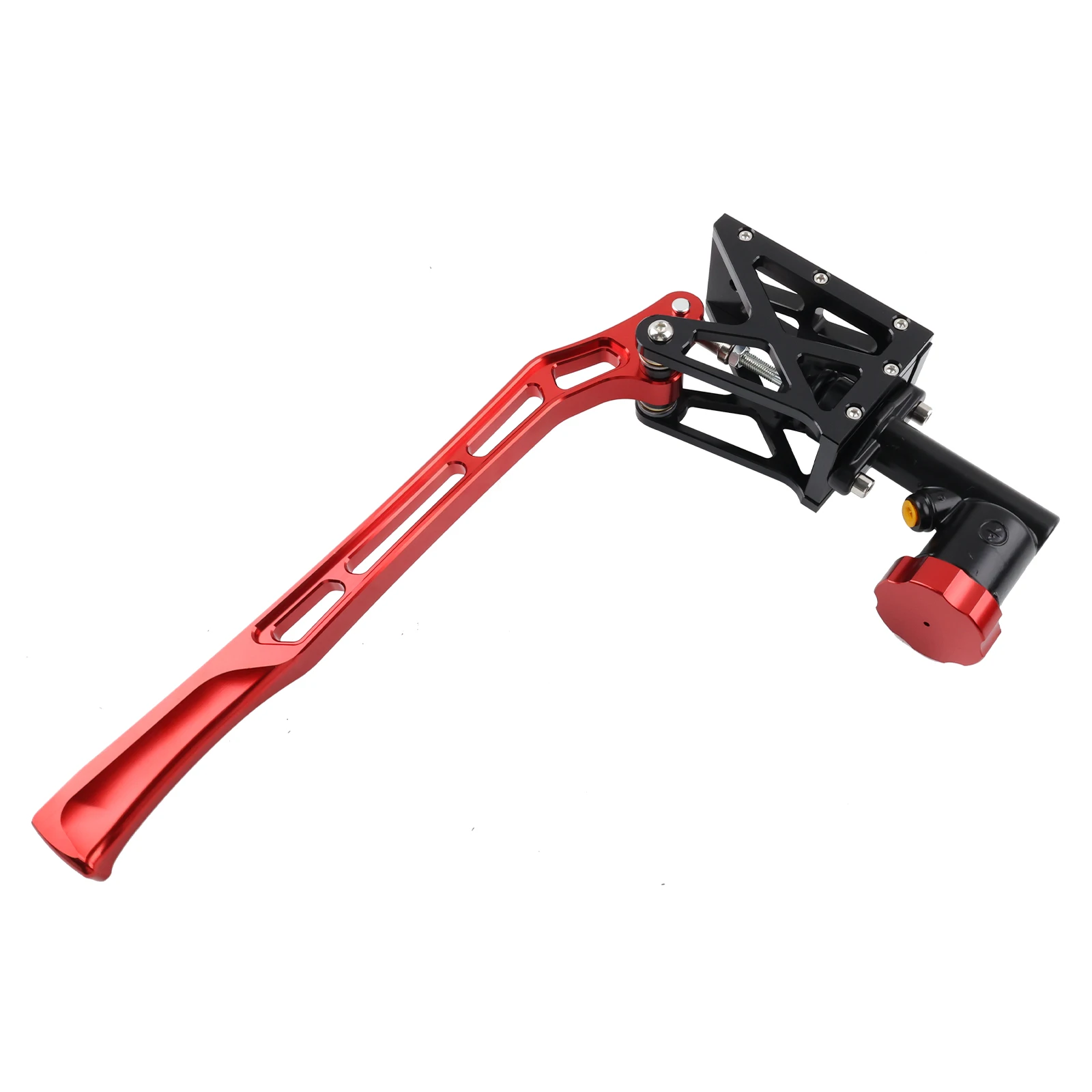 Bild 4: Hydraulische Handbremse Universal DIY-Modifikation Drift Vertikale Hydro-Handbremse Silber mit Öltank für BMW Nissan VW