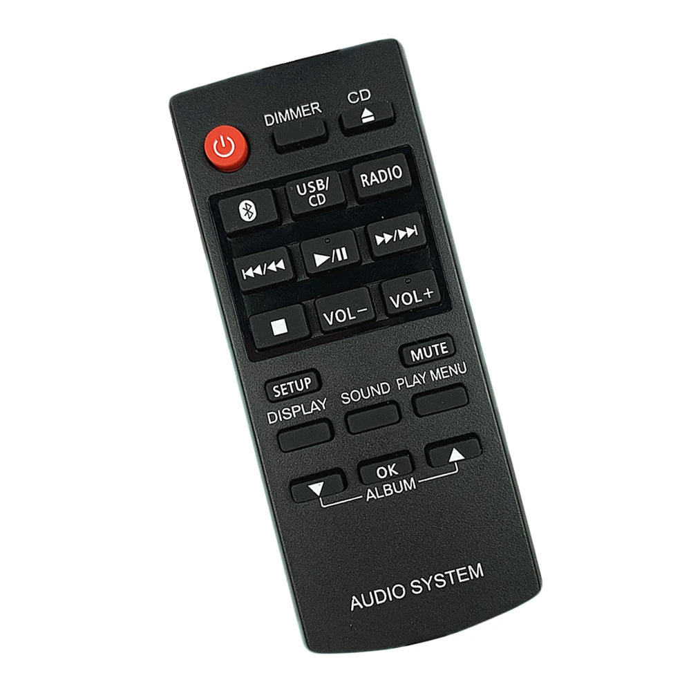Controle remoto para panasonic SC-HC195 SC-HC295 SC-HC19EB-K SA-PM250 SC-PM250 SC-HC297 SC-HC395 SC-HC397 mini sistema estéreo de alta fidelidade