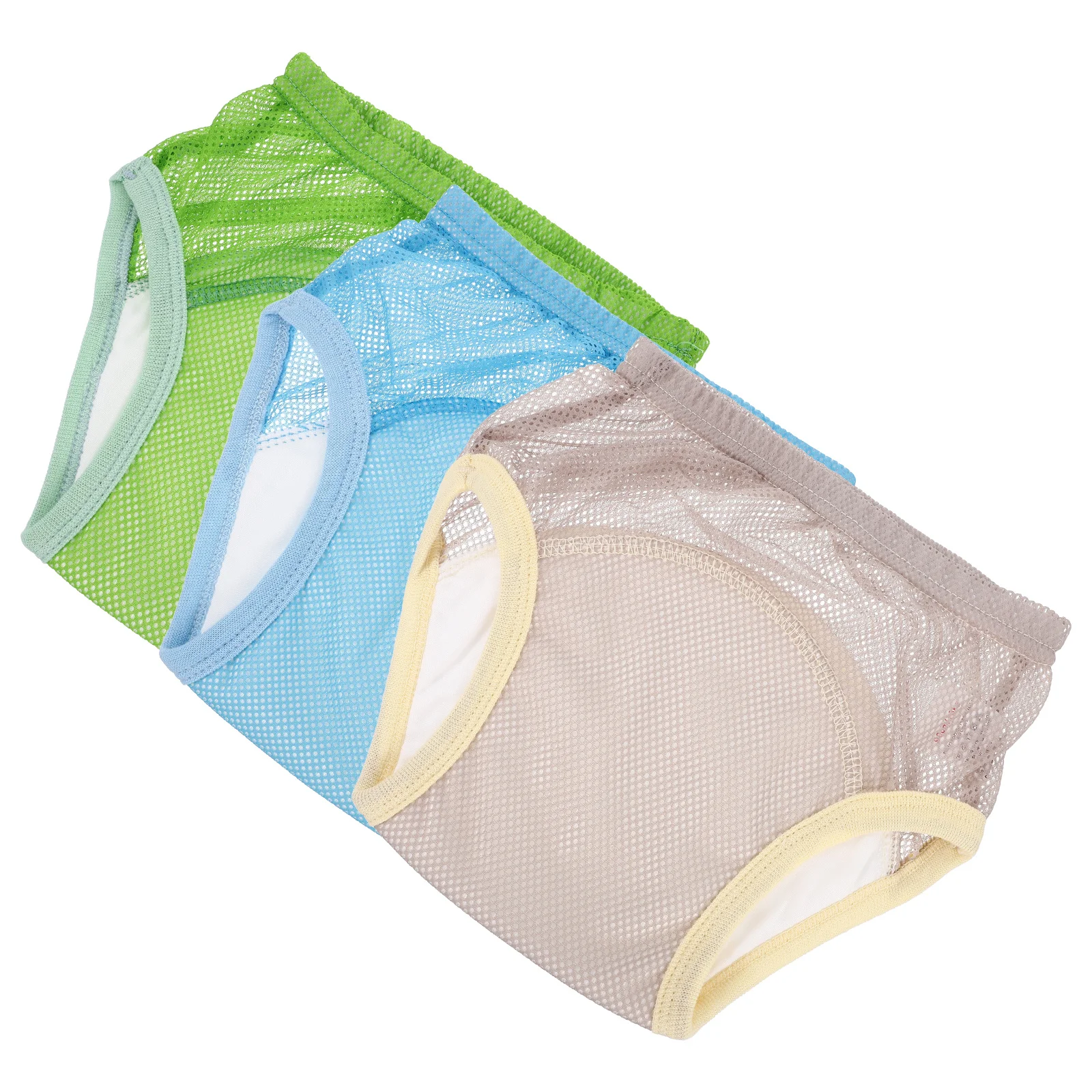 

3Pcs Baby Training Pants Breathable Soft Cotton Comfortable Toddler Potty Training Underwear Infant Leak Proof Pants