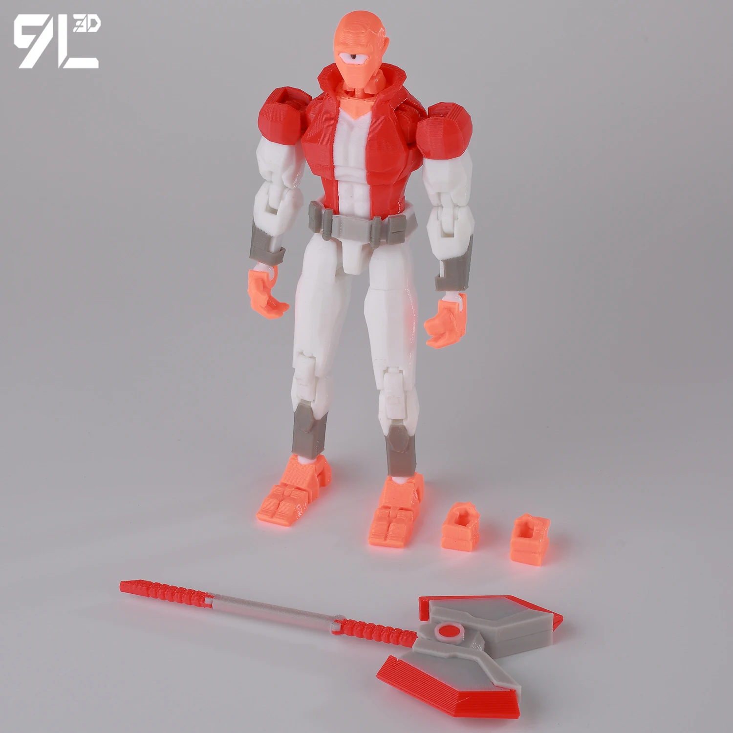 9L3D Superhero Team Invincible Boy Heroes Action Figure Lucky13 Dummy13 Veelkleurige T13 Multi-Jointed Collectible Toys Titan13 - afbeelding 1