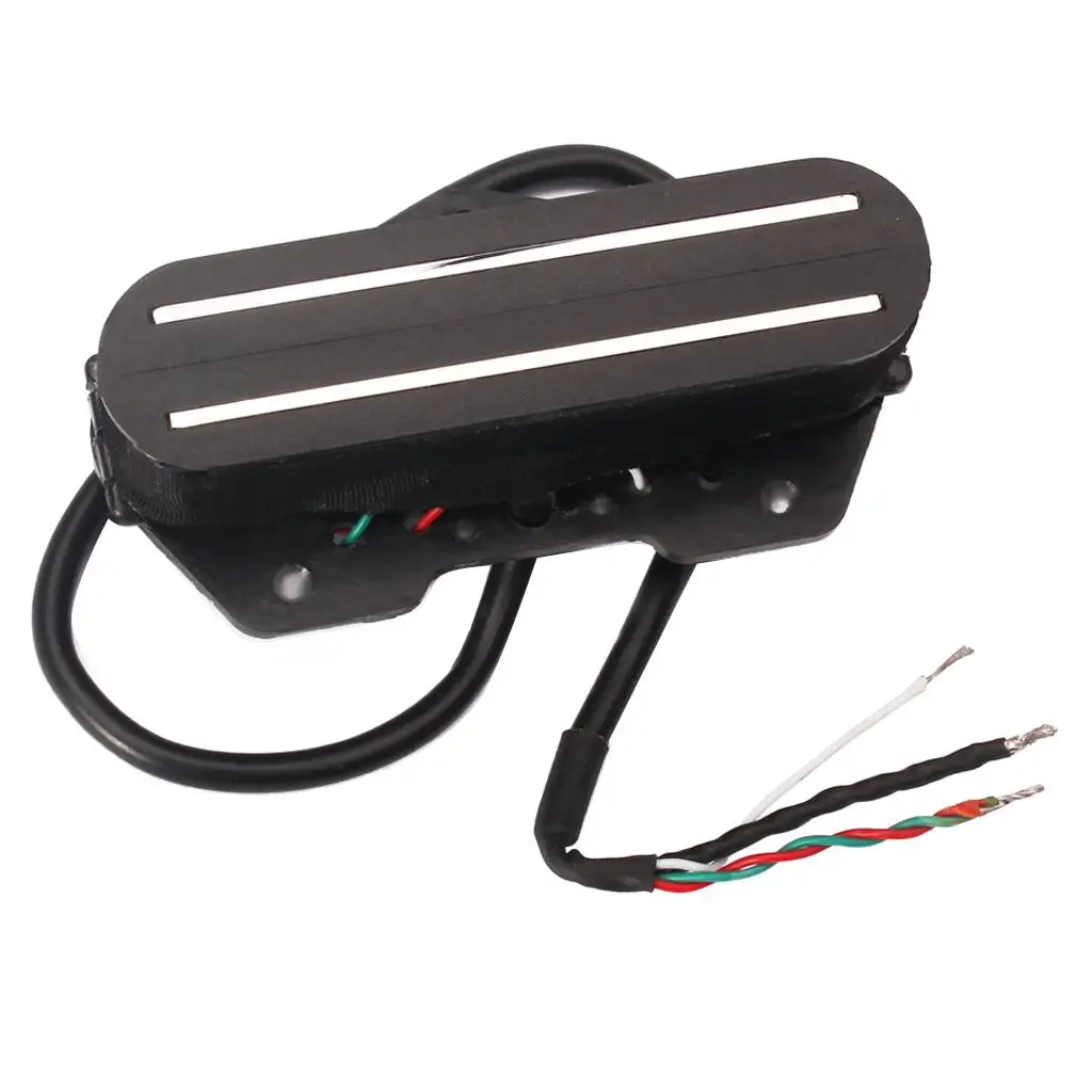 Dual Rail Shielded Humbucker Bridge Pickup Copper Wire Coil for Electric Guitar Music Learners view 2