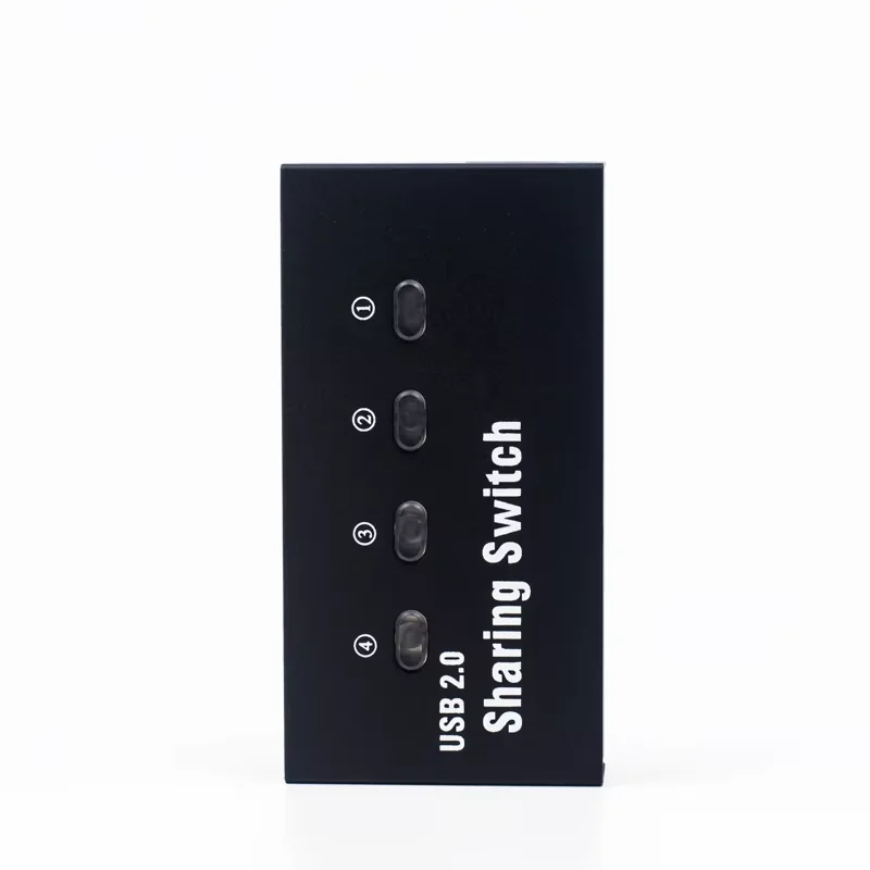 4 منافذ USB للطابعة التبديل أربعة في واحد خارج الفاصل USB محول نطاق لأربعة أجهزة الكمبيوتر لمشاركة طابعة واحدة #3