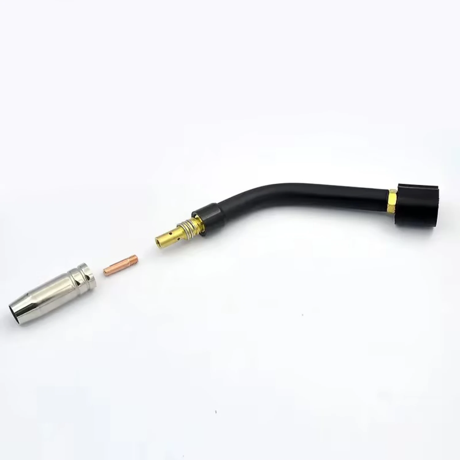 19 قطعة/المجموعة ، MB15 15AK MIG الاتصال تلميح 0.6 مللي متر 0.8 مللي متر 1.0 مللي متر 1.2 مللي متر شعلة لحام فوهة جزء كيت مخروطي فوهة كم قضيب أداة مجموعة fo