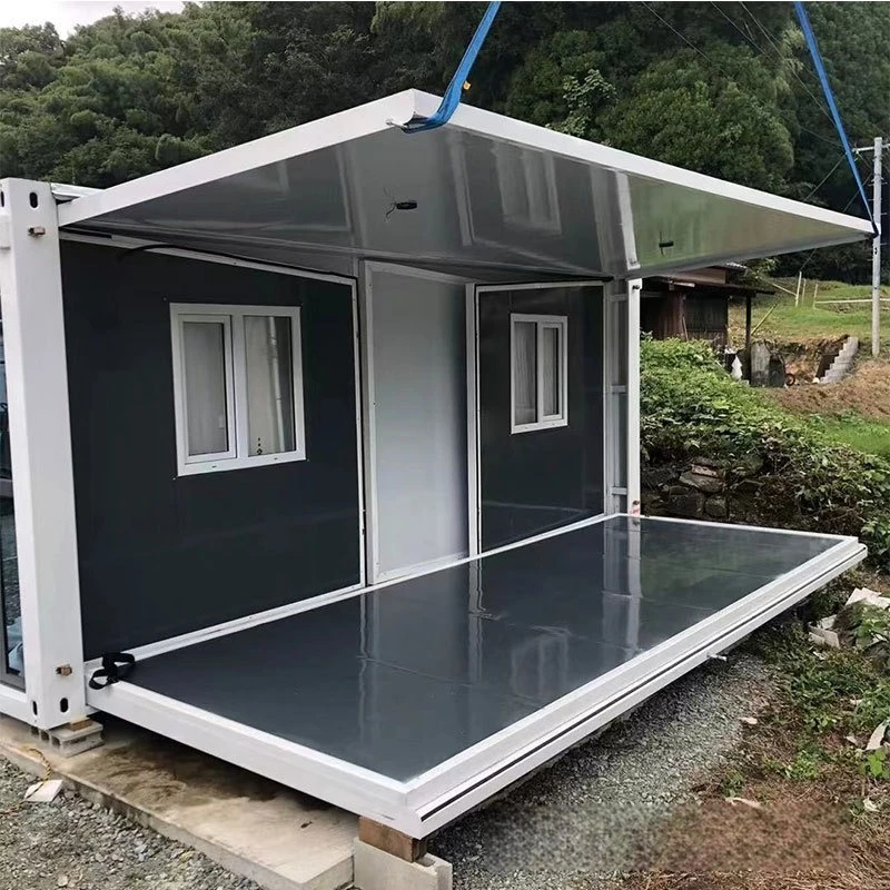 Modern Luxury Container House Steel Modular Prefabricated Folding House for Park Use, Designed for Transporting Small Residences