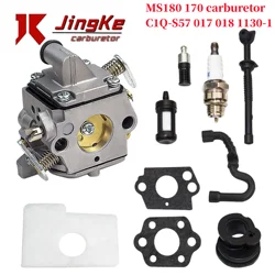 Engine saw carburetor Alloy For Stihl MS180 170 carburetor chain saw C1Q-S57 017 018 1130-1 20-0603 Engines Components Limited