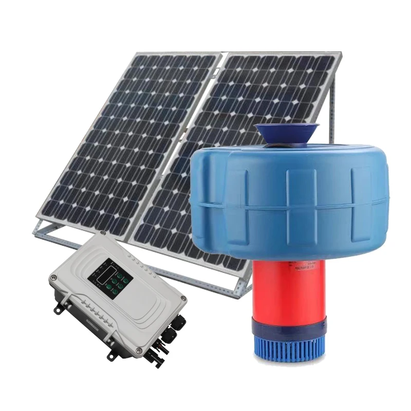

Solar Powered Fish Pond Aerator Fountain Pump For Fish Pond Aquaculture Farming